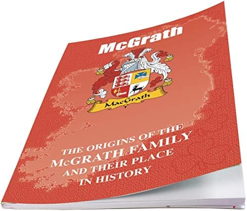 I Luv Ltd McGrath Irish Iright Shistory брошура за историја што го опфаќа потеклото на ова познато име
