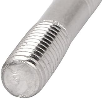 AEXIT 304 не'рѓосувачки нокти, завртки и сврзувачки елементи челик со двојна крајна нишка Тесна прилагодлива шипка за притискање и завртки