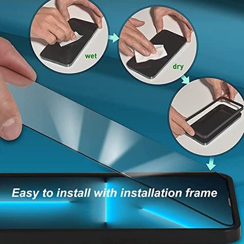 [5+2] Viewmoi 5 Пакет Заштитник На Екранот Компатибилен за iPhone 14 Pro Max [6.7 инчи] со 2 Пакет Заштитник На Објективот На Фотоапаратот, Алатка За Лесна Инсталација, [HD Clear] [Анти-Г?