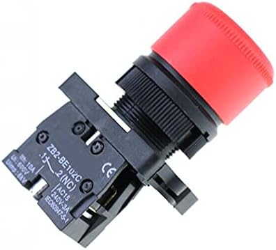 DFAMIN 22mm NC RED SWITCH INCEET PUST SWITCH+NC AC660V/10A XB2-BS542