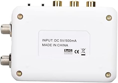 HDM66 HD модулатор Поддршка PAL NTSC формат Излез RCA до RF модулатор за замена на домашна телевизија