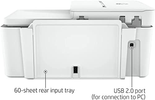 HP DeskJet 4158e Сите-Во-едно Безжичен Инк-Џет Печатач Во Боја, Мултифункционален - Печатење, Копирање, Скенирање, Испрати Мобилен