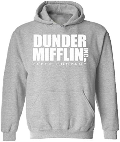 Dunder Mifflin Hoodie Adult - Hoodie Sweatshirt Company - џемпер од канцеларијата