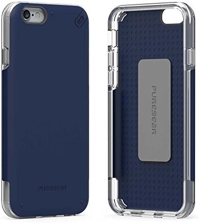 Puregear Dualtek Pro за iPhone 6s Plus/6 Plus - сина/чиста