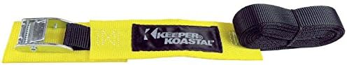 Keeper Koastal - 1 ”x 15 'карго -лента за лабање со заштитна обвивка - 200 фунти. Ограничување на работното оптоварување и 600