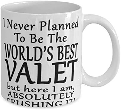 Valet 11 или 15oz кафе -кригла - Никогаш не планирав да бидам најдобриот калем во светот, но еве, јас сум апсолутно кршејќи го! - Смешно