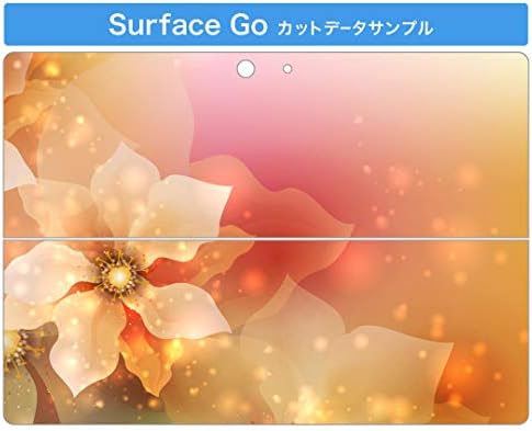 Покрив за декларации на Igsticker за Microsoft Surface Go/Go 2 Ултра тенки заштитнички налепници на телото 001994 Цветно брашно