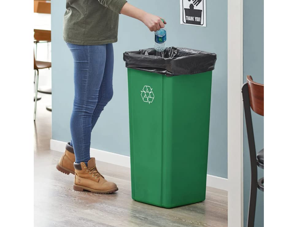 23 галон, комерцијален квадратен конзерва за отпадоци, контејнер за ѓубре, корпа за рециклирање, отпадоци, отпад за отпадоци, отпад за отпадоци, корпа за отпадоци, со?