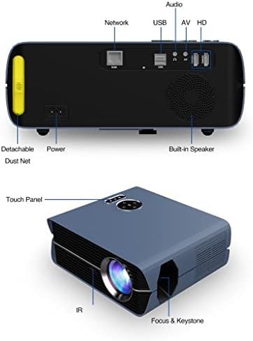 XDCHLK HOME PRONECTOR AIRPLAY Висока осветленост целосна 1080p Android 9.0 System Freeshipping Home Theater Projector