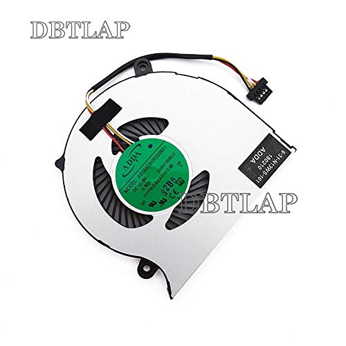 DBTLAP Лаптоп Процесорот Ладење Вентилатор Компатибилен ЗА ADDA AB06505HX050B01 00N130BU 6-31-N13WS - 101 6-31-N130S - 102 4pin Ладилник