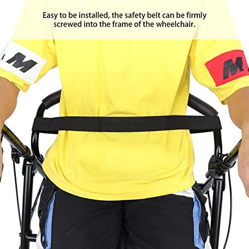 Безбедност на половината на половината на инвалидска количка, прилагодлива скутерска седиште за лента за безбедност безбедносен појас за фиксирање