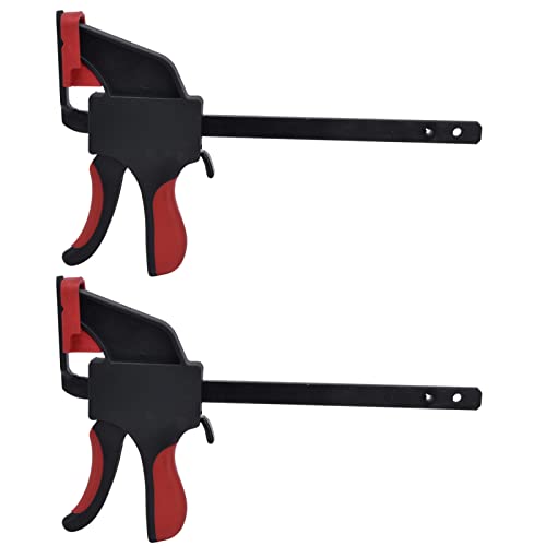 F-Clamp Set, 2-парчен автоматски патека Брза стегач за обработка на дрво