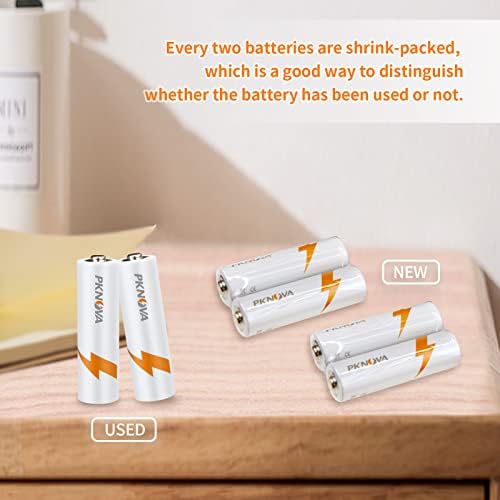 Тебанти ПНОВА ЛР6 Bat Батерии, 8-Брои 1,5 V Двојна Батерија, 380 Минути Алкална Batt Батерија За Еднократна УПОТРЕБА За Безжичен Тастатура Глушец, Долготрајна, 10 Годишна Гар