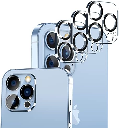 Заштитник на Објективот на Камерата орибокс за iPhone 12 Pro, 3 Пакувања Заштитници За Калено Стакло На Објективот На Фотоапаратот, Отпорни