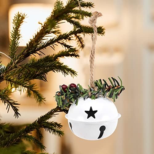 INOOMP 3 парчиња Божиќни Ѕвона Од Џингл Орнаменти Новогодишна Елка Висечки Украс Божиќна Новогодишна Забава Фаворизира За Декорација