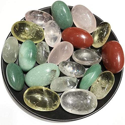 Heeqing AE216 100g Природни мешани скапоцени камења минерали Кристал камен за чакра заздравување природни камења и минерали кристал