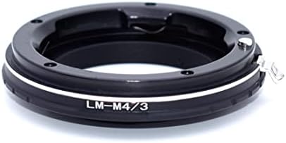 Адаптерот за леќи LM до M4/3, компатибилен со LM Zeiss ZM, Voigtlander VM леќи со со Micro 4/3 монтирање камера, како што се EP1, EP2,