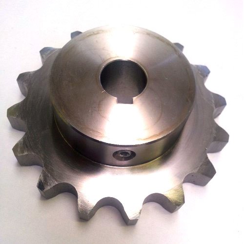 АМЕТРИК 52B13 ISO 10B-1 SPROCKER 13 заби 73,5 mm O.D. , 47 mm Hub Dia, 30 mm Вкупна ширина, 013 заби, челик 30 mm H8 Bore, 8x3.3