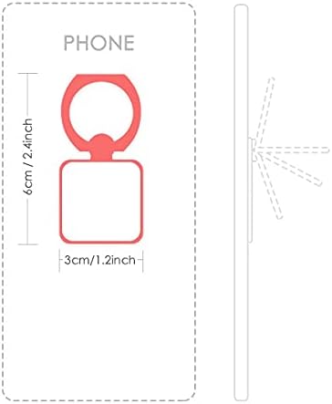 Коцкање паи gow donoes фото квадратен мобилен телефон прстен држач за држач за заграда Универзален подарок за поддршка