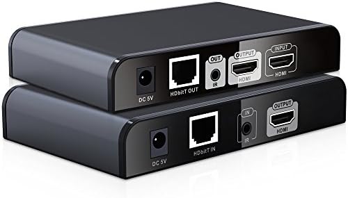 AMEMO LKV383RX 150M 1080P HDMI Extender приемник над CAT6 CABLE- HDBITT HDMI Extender преку IP со IR Control