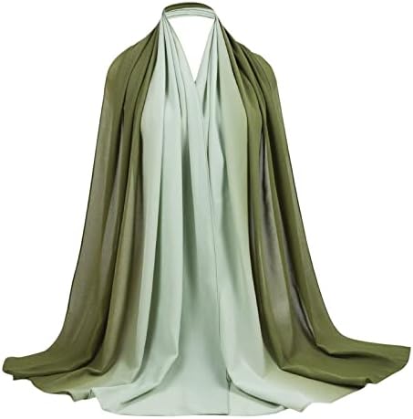 Женска обична цврста турбанска облека, муслимански исламски турбан, лесни марами за марами, модна шамија сет