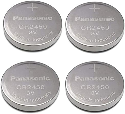 Panasonic Cr2450 Cr 2450 Литиум 3v Батерија [ Пакет од 4 ]