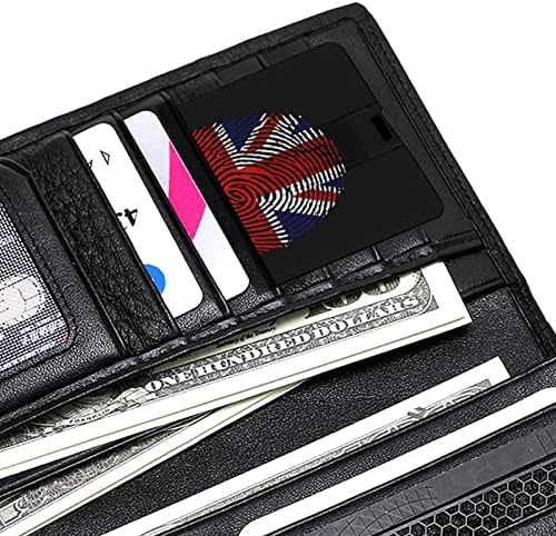 Велика Британија Знаме Прст Кредитна Картичка USB Флеш Дискови Персонализирана Меморија Стап Клуч Корпоративни Подароци И Промотивни Подароци