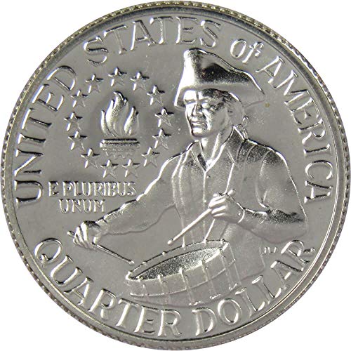 1976 Вашингтон Двестогодишниот Квартал Избор Доказ 40% Сребрена 25С Сад Монета