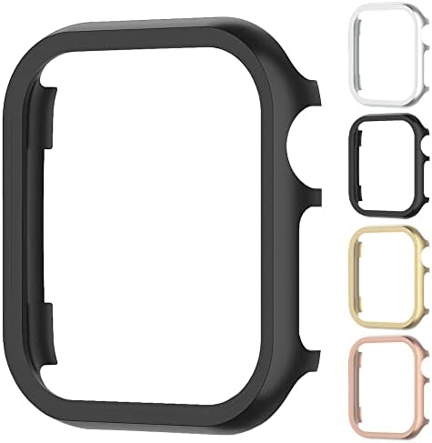 Случај за легури на алуминиум UMCNVV за Apple Watch Series 7 41mm 45mm метални браник случаи за iWatch 6 SE 5 3 40mm 44mm Заштитна обвивка
