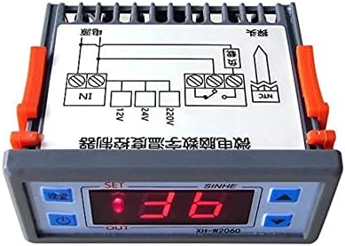 Gummy Вграден дигитален контролер на температурата 12V 24V 220V Кабинет за ладно складирање Термостат Контролер на температура на температурата
