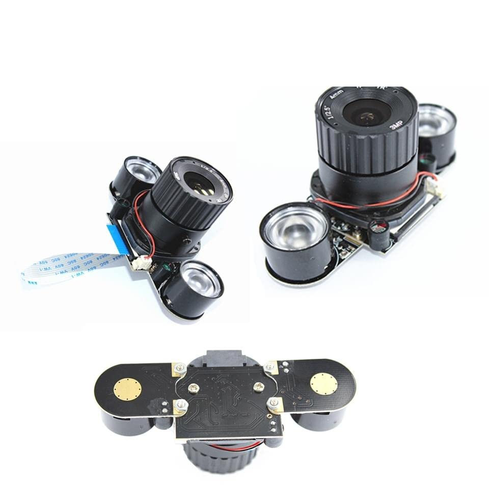 Автоматска камера со малина Пи автоматско префрлување инфрацрвена светлина малина Пи 4мм ноќна визија голема леќа камера