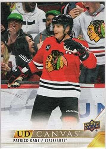 2022-23 Горна палуба UD Canvas #C20 Patrick Kane Chicago Blackhawks NHL Hockey Trading Card