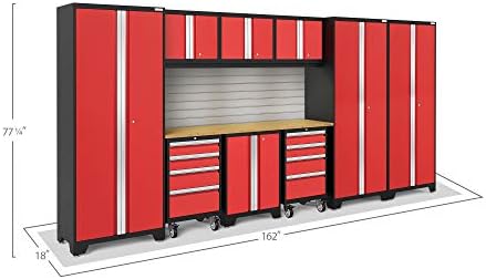 Нови производи за задебелување серија црвени 10 парчиња, гаражни ормани, 56387