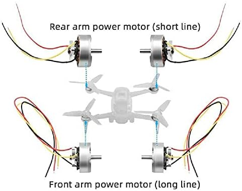 Алатки за моторни мотори со метални беспилотни летала Mookeenone за додатоци на DJI