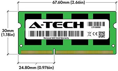 Замена на A-Tech 8 GB RAM меморија за HP 693374-005 | DDR3/DDR3L 1600MHz PC3L-12800 2RX8 1.35V SODIMM 204-пински меморија модул