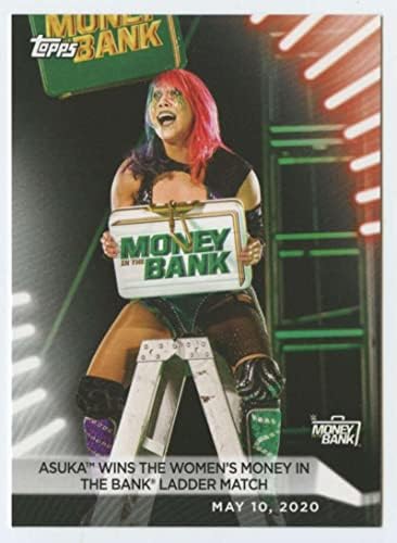 2021 Топпс WWE Women'sенски дивизија 15 Асука борење картичка за тргување