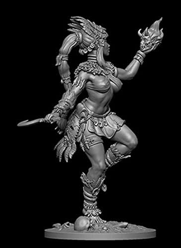 GL-HOME1/24 Античка фантазија женски воин воин за танцување смола комплет необоен и необјавен-17249