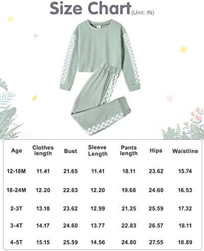 Облека за девојчиња во Санмио девојчиња 1-5T Девојче девојки облеки за патеки со карирана спортска облека