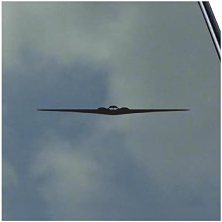 Б-2 Духовен преден поглед Винил налепница Декларална воздушна сила Стелт бомбаш екипаж во САД ветеран