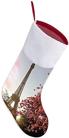 Ајфеловата кула персонализирана Божиќна порибување дома Божиќно дрво камин виси украси