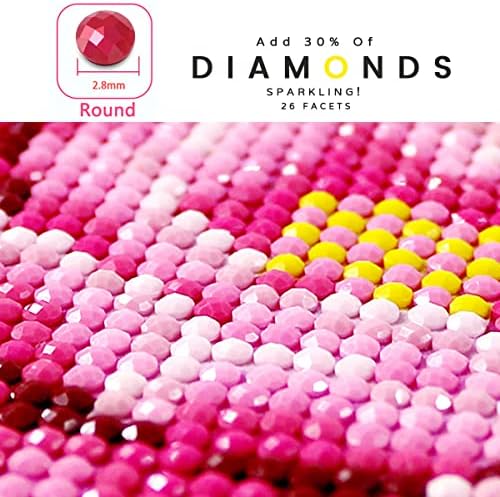 ZgmaxCl 5d Diamond Compate Chits DIY за возрасни и деца целосна вежба змеј дијамантски точки со голема големина дневна соба бања декор