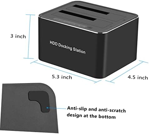 СОЛУСТ Компјутерски Хард Диск HDD База Компјутерски Приклучок HDD Докинг Станица Црна База Кутија Хард Диск Бакар Хард Диск База