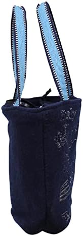 Рачна торба за волна од аната со рака со рачно ембоид, дизајн на Италија - торба за еднократно купување за жени и машка морнарица