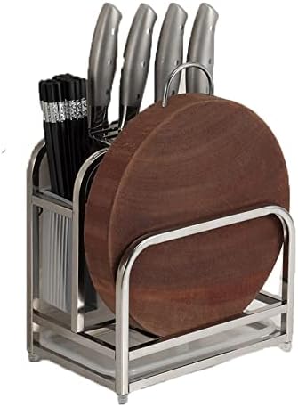 Ахвац прибор за јадење кука од не'рѓосувачки челик држач за складирање на кујна, тип кујнски полица решетката тенџере за сечење на