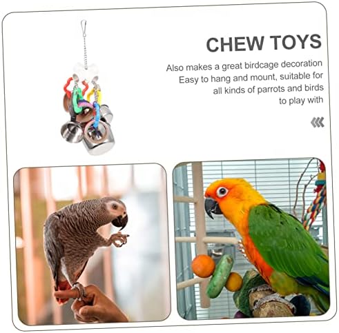 Ipetboom 5pcs папагал играчка играчка играчка играчки играчки птици играчки птици кинење играчка залак играчки играчки легури птици играчки