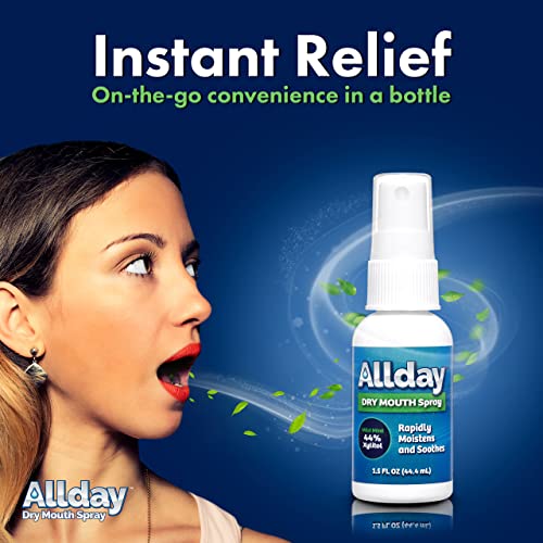 Спреј за суво уста на Alday - Максимална сила ксилитол, брзо дејство, долготрајно, не -кисела