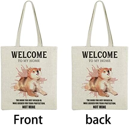 Природни вреќи за торбички за памук за повторно употребени торби со лента за рамо.