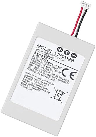 AOWE LIP1412B 3.7V 930MAH Батерија Заменик за Sony PSP GO PSP-N1000 N1001 N1002 N1003 N100 Замена на LIP1412 PSP-N1008 PSP-NA1006 4-000-597-01