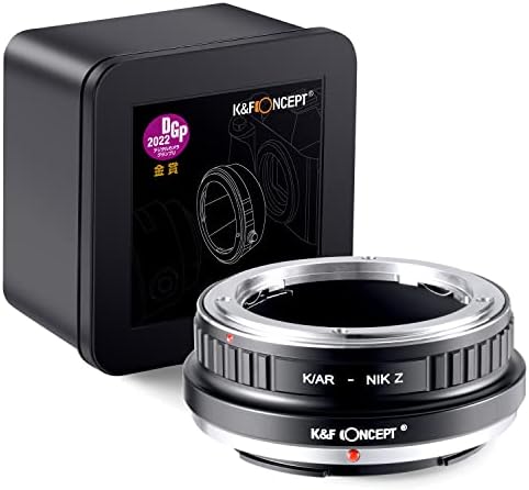 K&F концепт леќи Адаптер за монтирање l/r-nik z рачен фокус компатибилен со леќи на Leica R до телото на Nikon Z Mount Camera Camera