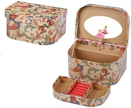 HGVVNM цветни музички кутии Рачно изработена кутија за подароци Девојче годишнина за подароци за подароци за роденден подарок Божиќна музичка кутија